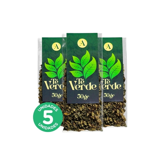 Pack 5, Té Verde 50gr