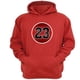 thumbnail image 1 of Polerón Canguro 23 Con Capucha Rojo Talla Xl Unisex, 1 of 1