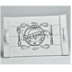 thumbnail image 1 of Bandeja Madera Con Agarraderas Metálicas Wtm1707 Unc, 1 of 2
