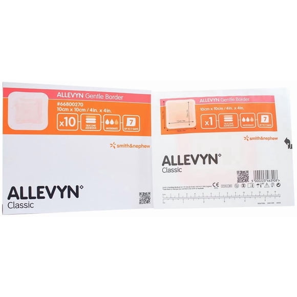 Dressing Smith and Nephew Allevyn Gentle Border 10 unidades