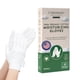 thumbnail image 1 of Guantes hidratantes Cottonnerie de algodón orgánico, 4 pares, pequeños, 1 of 6