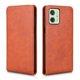 thumbnail image 1 of Funda tipo folio para Motorola Moto G54 Power con soporte magnético y protección para la cámara Marrón, 1 of 6