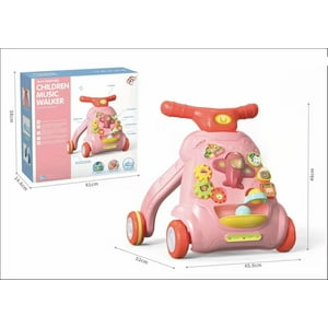 Genérico - Caminadora Corre Pasillo Con Patita De Guatero Rosado