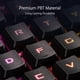 thumbnail image 2 of Juego de teclas ASUS ROG RX PBT Premium Durable con tallos acortados, 2 of 4