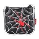 thumbnail image 3 of Universal Golf Mallet Putter Cover Cuadrado Headcover Cierre Magnético Guard Spider Black, 3 of 5