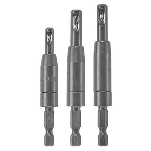 Surtido De Brocas Bosch Cc2430 Clic-Change De 1/4 Pulgadas, Autocentrantes (3 Piezas)