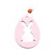 thumbnail image 2 of Feliz Pascua Colgante Adorno Colgante Decoración DIY Para árbol Al Aire Libre Hogar Hueco Conejo Rosa, 2 of 3