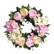 thumbnail image 3 of Guirnalda Floral Ronda Peonía Primavera Verano Guirnaldas Para Chimenea Porche K, 3 of 5