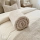 thumbnail image 2 of Manta Ultra Suave Burbujas Beige 150 x 200 cm Blair Home, 2 of 3