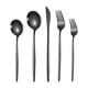 thumbnail image 1 of XmhyTop Juego de Cubiertos de Cocina de 20 Piezas, Inoxidable, Color Negro, Ideal para Hogares y Eventos, 1 of 5