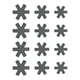 thumbnail image 2 of 12 Piezas Worktop Saver Mat Divider Pads Table Pots And Pans Dividers Grey, 2 of 5