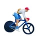 thumbnail image 1 of Figura De Resina De Ciclista A Escala 1/64 Para Micropaisajes, Dise?o De Casa De Mu?ecas, Hombre Con Sombrero, 1 of 5