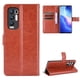 thumbnail image 2 of Funda tipo libro para OPPO Reno 5 Pro Plus, cartera todo‑en‑uno, funda multifuncional con tarjetero y correa de muñeca desmontable, 2 of 4