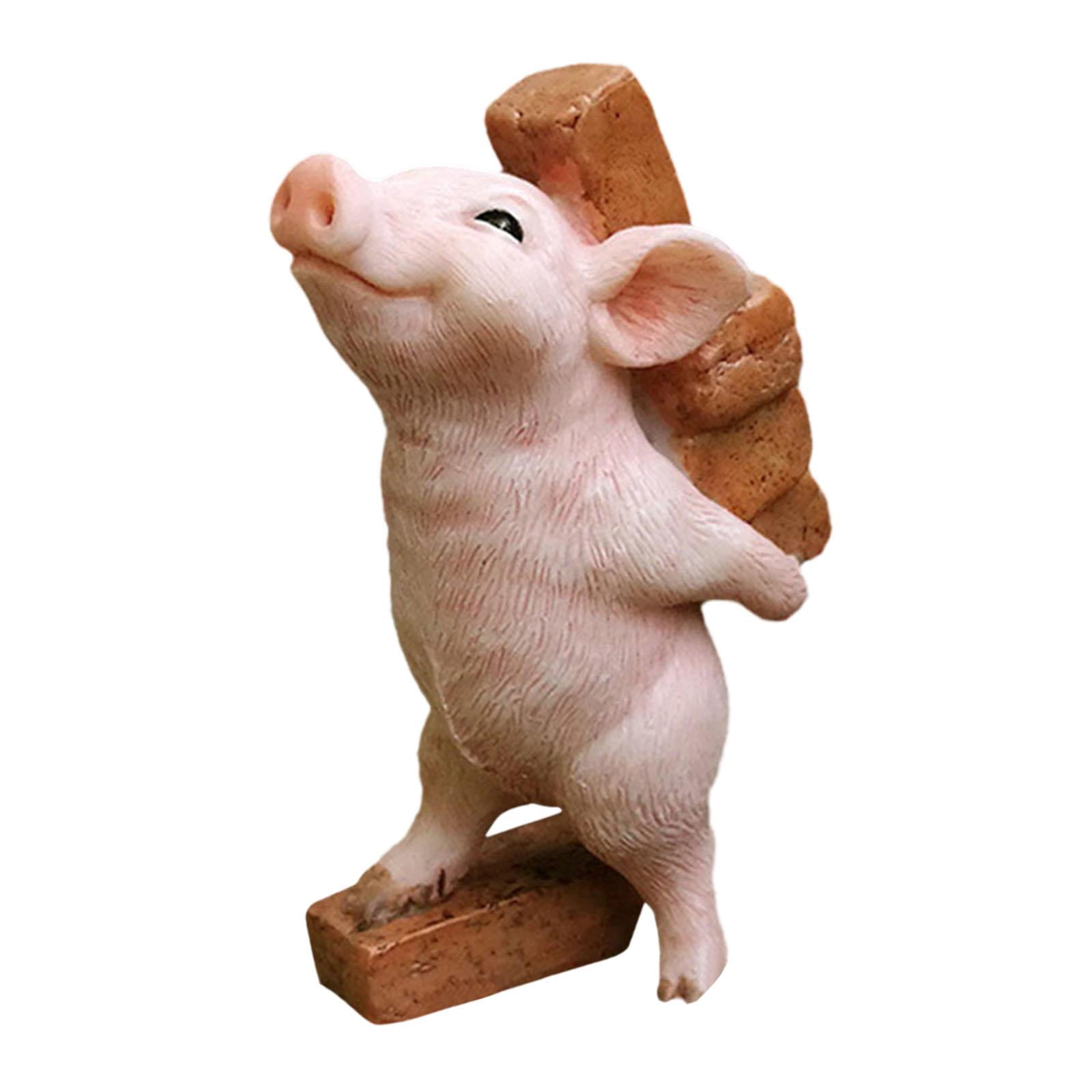 Cerdo De Ganchillo De La Suerte Con Moneda | Regalo De Buena Suerte, Positividad Y Riqueza