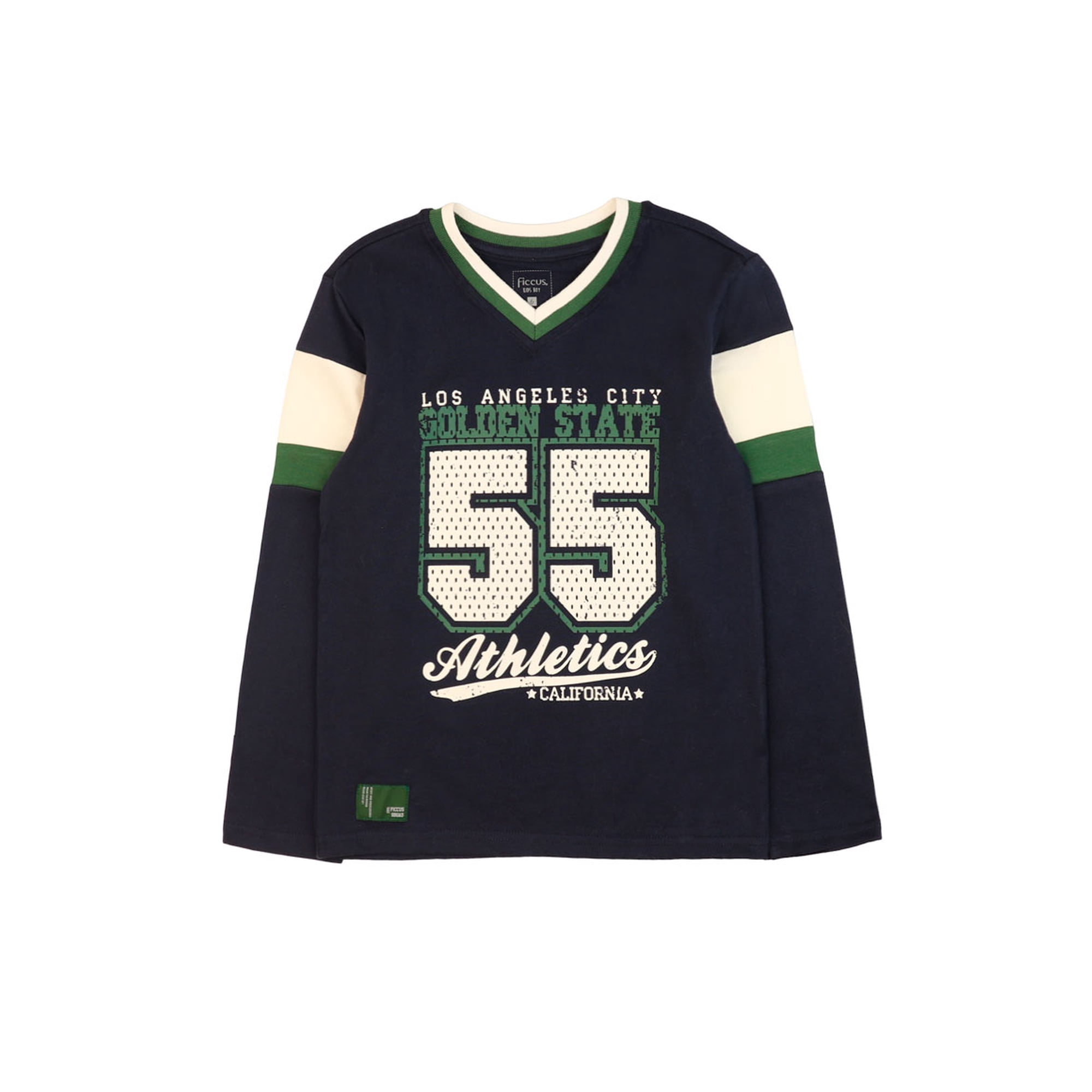 Ficcus - Polera Kids Niño Cuello V Squad