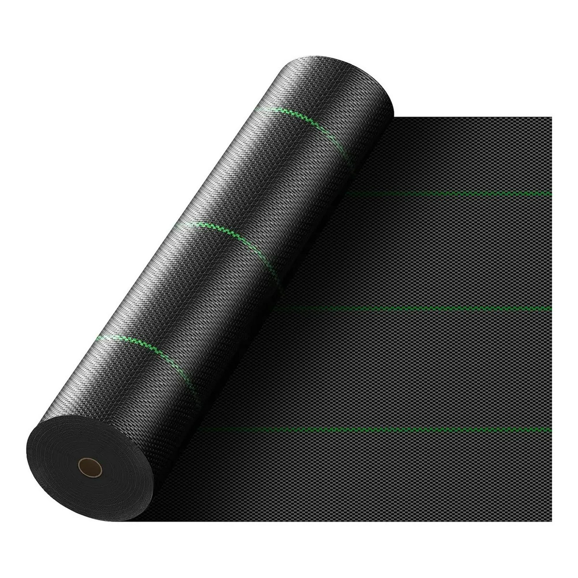 Genérica - 5m De Largo X 2m De Ancho Malla Antihierbas, Tela Geotextil Control De Maleza