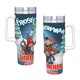 thumbnail image 4 of Frosty el Muñeco de Nieve Vaso aislado de acero inoxidable con asa, diseño temático, regalo para familia, amigos y fans; incluye pajita y encaja en el portavasos estándar, 40 oz, 4 of 6