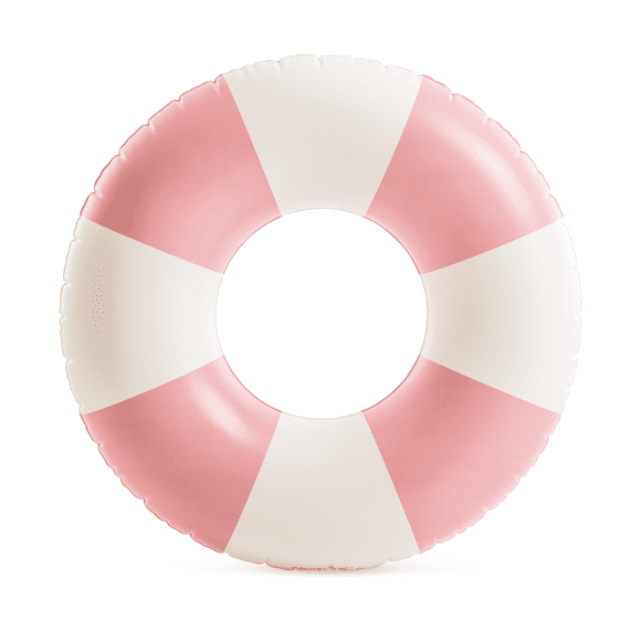 Flotador Inflable Redondo Intex 91 Cm Coastal Cabana Tube Rosado