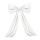 thumbnail image 5 of Lazo Grande Decorativo, Lazo De Cinta Para Regalo Ornamental, Lazo Para Fiesta, Navidad, Baby Shower, Blanco, 5 of 5