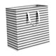 thumbnail image 1 of Cesto De Ropa Cesta De Almacenamiento Organizador Plegable Para Almohadas Bolso Artículos De Tocador 100ml Y Gris Blanco, 1 of 5