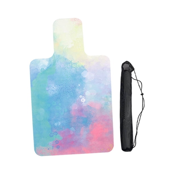 Funda para esterilla de Pilates Reformer con bolsa de malla para almacenamiento, para gimnasio, fitness, 96 x 56 cm, portátil, de goma de ante, antide Vistoso