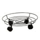 thumbnail image 5 of Soporte De Jardinera En Maceta De Hierro Metálico De 36 Cm Con Rotación De Ruedas De 360 Grados Con Bloqueo, 5 of 5