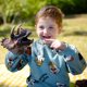 thumbnail image 2 of Marioneta de mano Triceratops gigante y suave de Gemini&Genius, 2 of 9