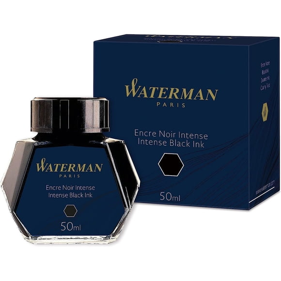 Waterman Frasco Tinta Para Pluma Negro 50ml