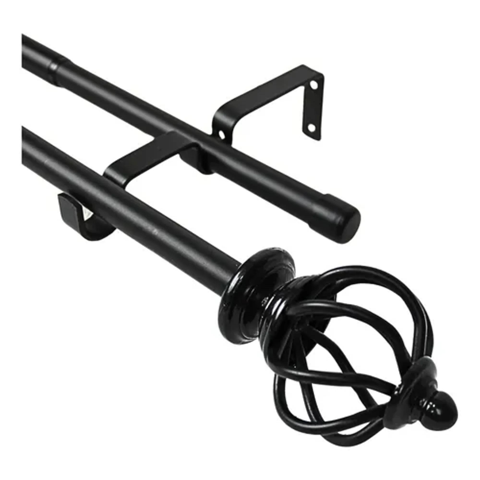 Barras De Cortina 19mm Extensibles Metálicas 160-300 Cm Guiza