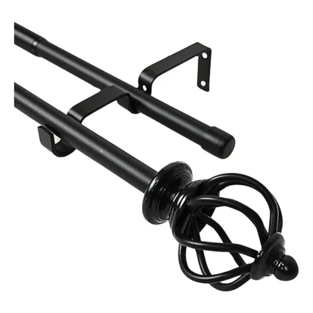 Barras De Cortina 19mm Extensibles Metálicas 160-300 Cm Guiza