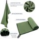 thumbnail image 5 of Toalla de Viaje ZIUDBOC Microfibra de Secado Rápido Súper Absorbente Verde Ejército, 5 of 7