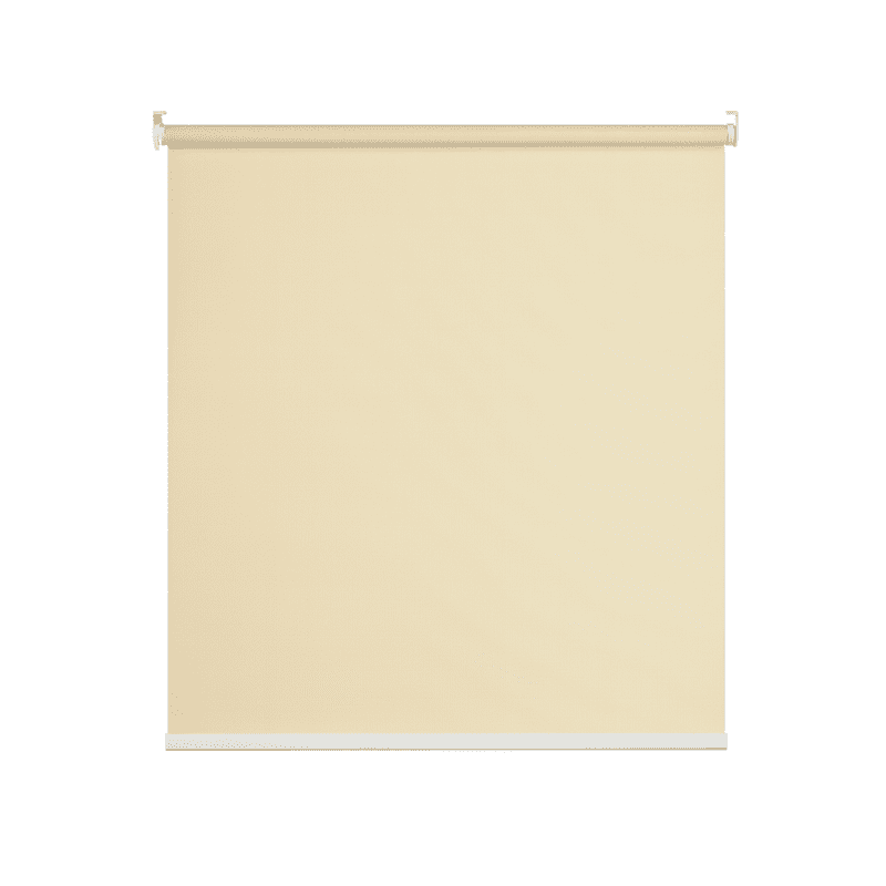 Cortina Roller Blackout 1 Paño 200x200 Sin Cenefa Beige Guiza
