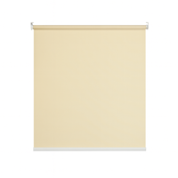 Cortina Roller Blackout 1 Paño 100X200 Sin Cenefa Beige Guiza