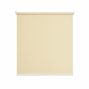 Cortina Roller Blackout 1 Paño 100X200 Sin Cenefa Beige Guiza