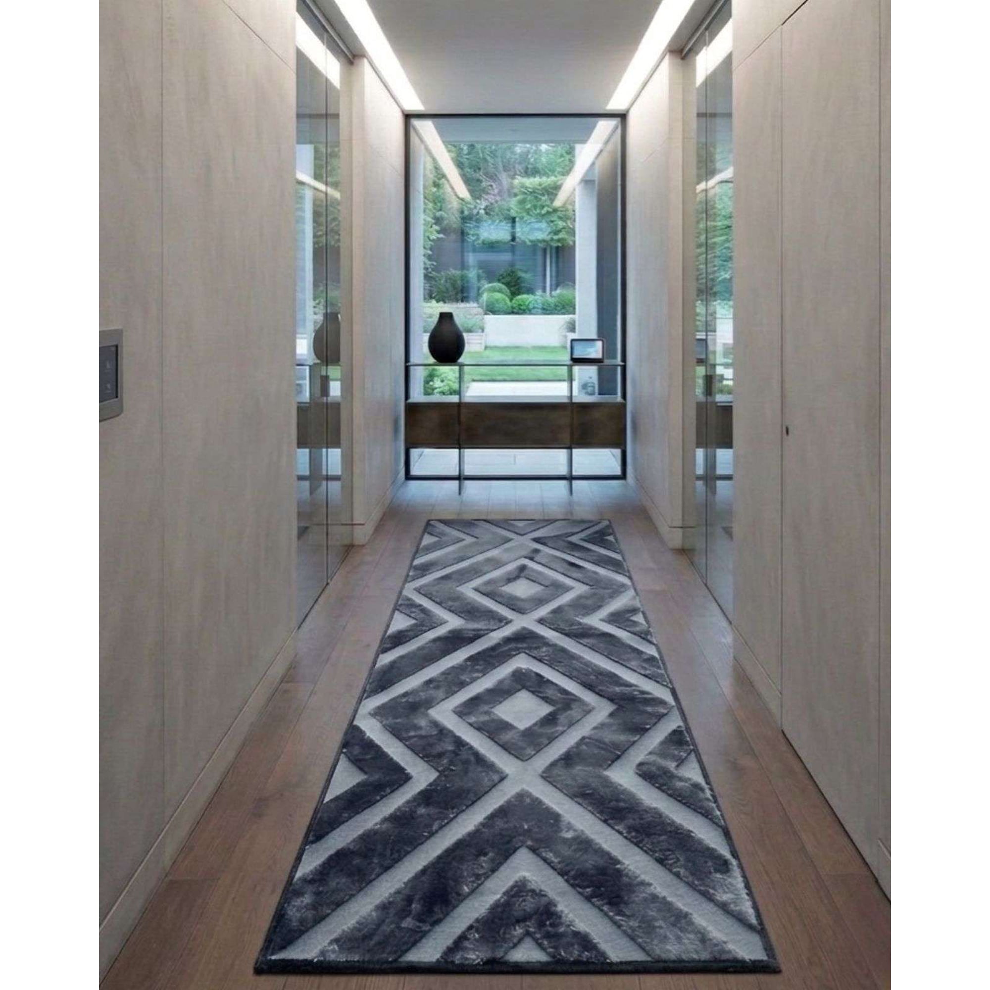 Imac Hogar - Alfombra De Pasillo Premium Colección Geometric Luxury 60 X 160 Cm