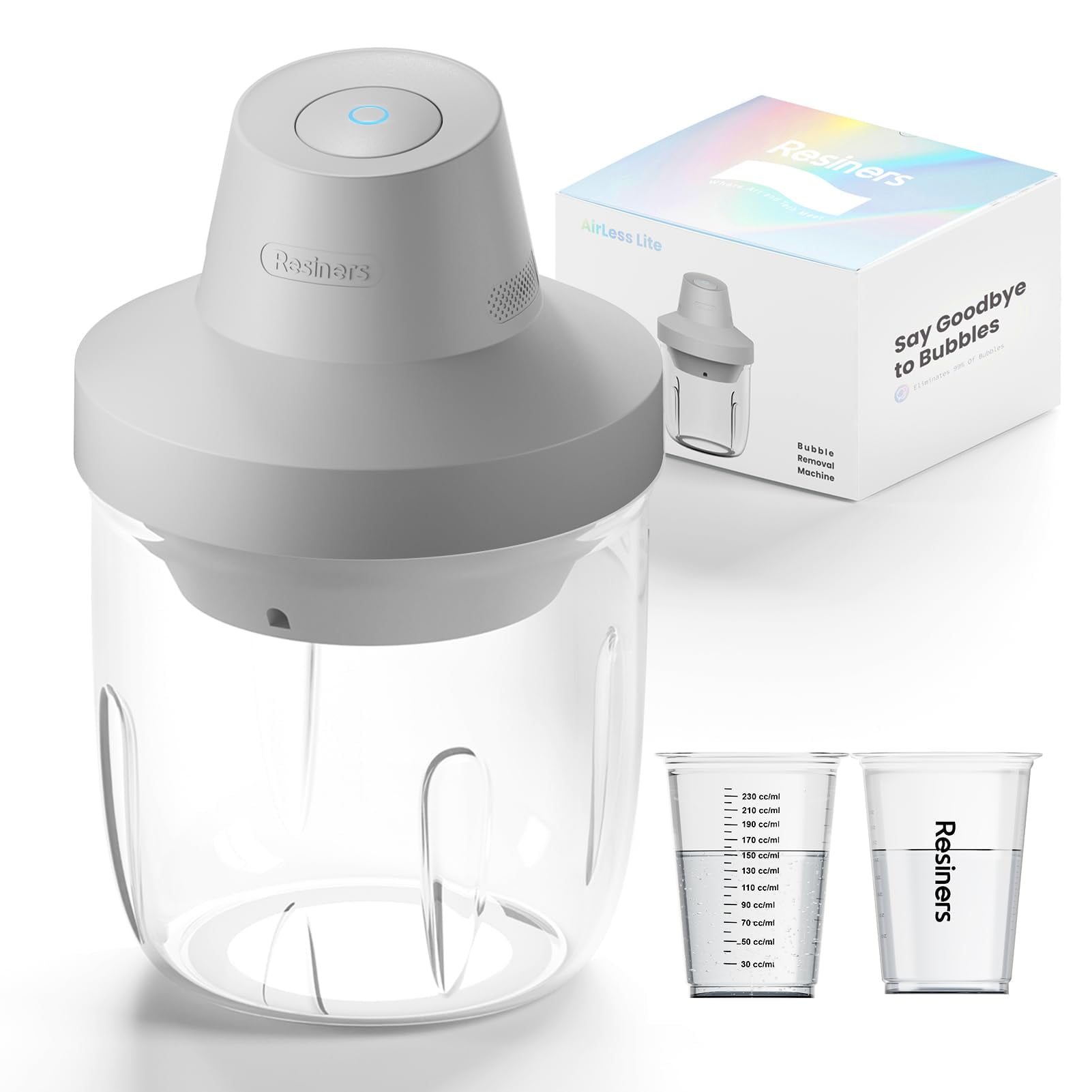 Eliminador De Burbujas De Resina Epoxídica Resiners Airless Lite, 2,23 L, 93 Kpa