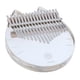 thumbnail image 2 of Portable 17 Key Crystal Kalimba Mbira Thumb Piano Para Music Lover Cat, 2 of 5