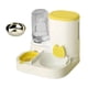 thumbnail image 3 of Y Dispensador De Agua Tazón Para Perros Cachorros Perros Peque?os Conejito Amarillo, 3 of 5