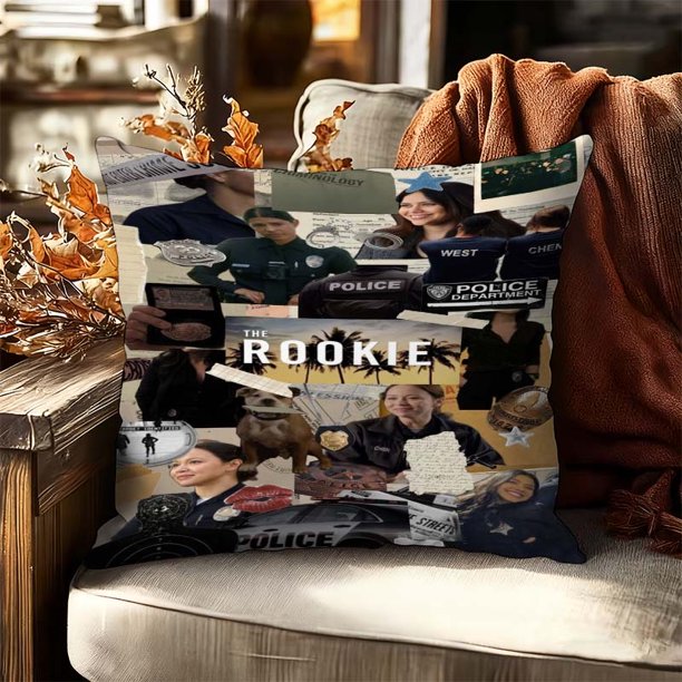 Rookie Detective Clip Art Double-Sided Pillow Cover | Soft and Comfortable
