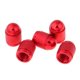 thumbnail image 5 of 5 Piezas Aluminio Bicicleta Bicicleta Schrader Válvula De Aire Cubierta De Tapa De Polvo Rojo, 5 of 5