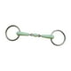 thumbnail image 1 of Bocado De Anilla Para Caballos Herramienta De Entrenamiento Para Caballos Suministros Envueltos En Goma Bocado De Caballo Verde, 1 of 4