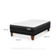 thumbnail image 3 of Cama Europea Belsogno Premium 1.5 Plaza, 3 of 5