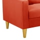 thumbnail image 3 of Sofa New Retro 3CG Felpa 01 Naranja, 3 of 6