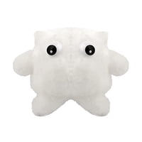 Giant Microbes - Juguete De Peluche Giant Microbies White Blood Cell Lab Tech, 6 Cm