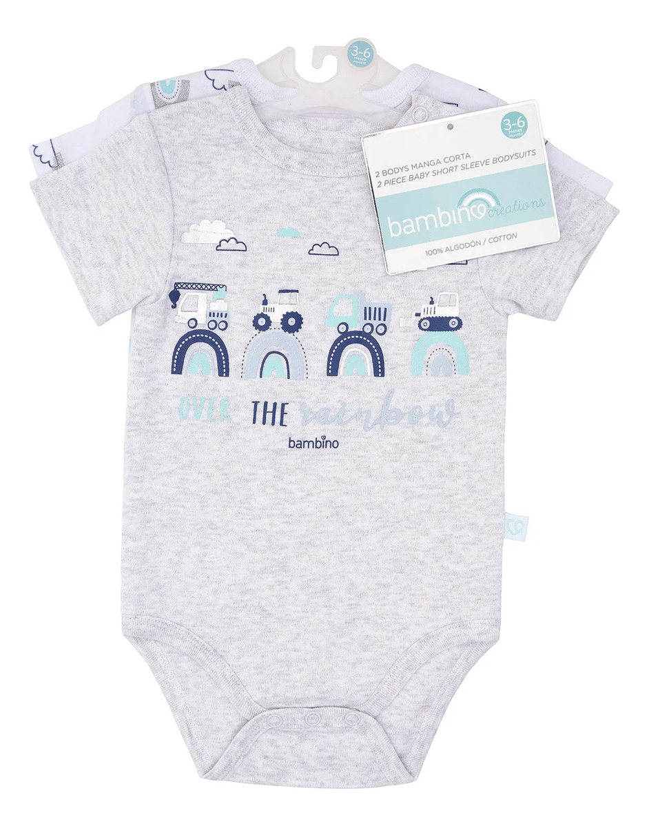 Bambino Set De Bodys Manga Corta 18-24 M
