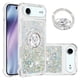thumbnail image 1 of FOXDOCK Funda Glitter Líquida para iPhone 17 Air con Anillo Brillante, TPU Antichoques y Esquinas Reforzadas, Soporte, 1 of 6