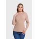 thumbnail image 1 of Polera Mujer Rib Taupe, 1 of 4