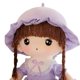 thumbnail image 2 of Muñeca De Trapo De Peluche Con Lazo Tierna Suave 45cm L, 2 of 3