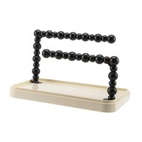 Ioensy - Soporte De Exhibición De Aros Para El Cabello De 2 Niveles Para Pulseras, Collares Y Brazaletes Sin Tapa