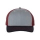 thumbnail image 1 of Cap Snapback Trucker Ajustable En Gris Jaspeado Cardenal azul Marino, 1 of 4